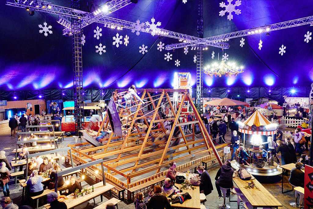 Weihnachtsmarkt Winterspektakel Firmenfeier in Hamburg